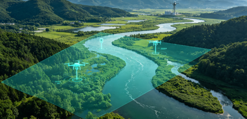 若羌县GEO 全域空间监测筑牢生态屏障，空间技术支撑环境治理与灾害防御